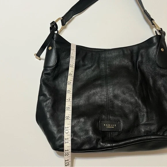 Radley London Southwark Park Leather Hobo Bag, black, NWOT - Picture 3 of 15